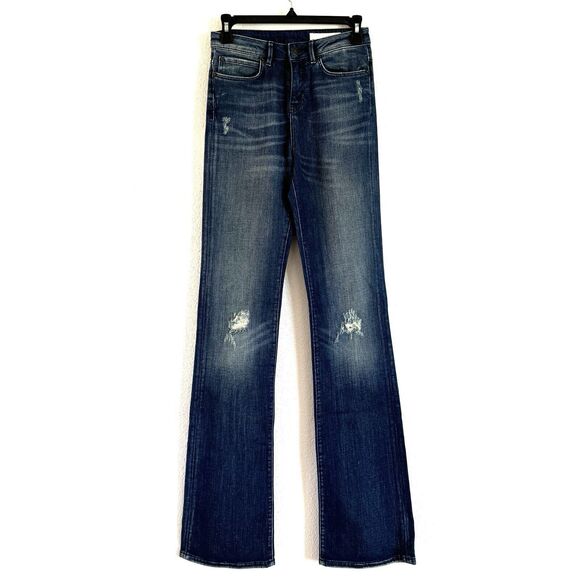 sass & bide Tall Women’s The Colour Craft Hi Rise Micro Flare Jeans - Picture 1 of 16